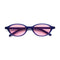 Alien / Violet Acetate & Pink Lens